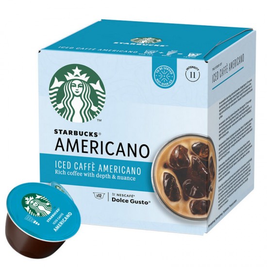 Кофе в капсулах Starbucks Dolce Gusto Iced Americano (12 шт.)