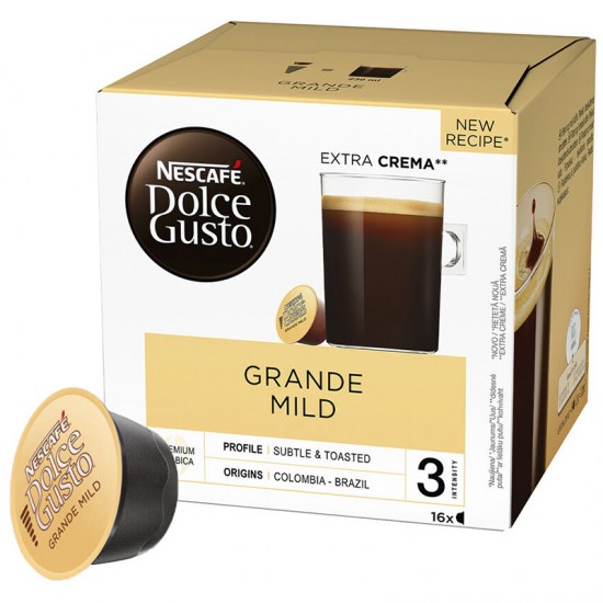 Кофе в капсулах Nescafe Dolce Gusto Grande Mild (16 шт.)