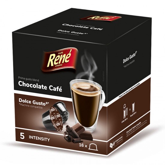 Кофе в капсулах Cafe Rene Dolce Gusto Chocolate Cafe (16 шт.)