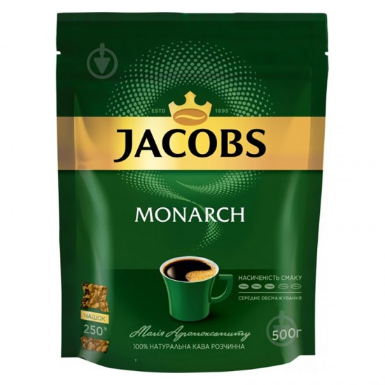Кофе растворимый Jacobs Monarch 300 г