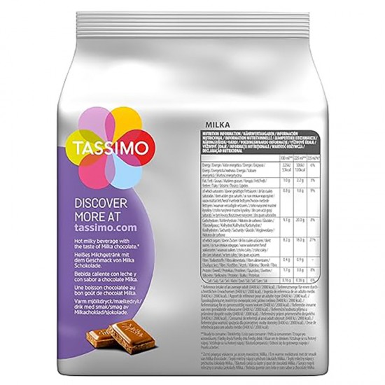 Горячий шоколад в капсулах Tassimo Milka (8 шт)