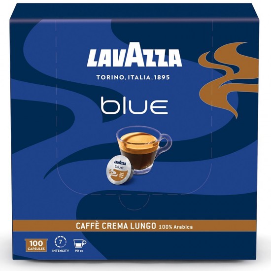 Кофе в капсулах Lavazza Blue Caffe Crema Lungo (100 шт.)