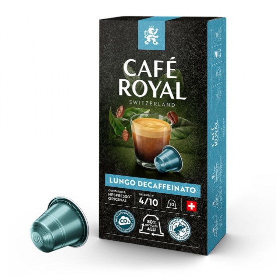 Кофе в капсулах Cafe Royal Lungo Decaffeinato (10 шт.)
