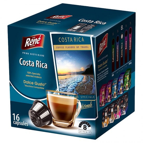 Кофе в капсулах Cafe Rene Dolce Gusto Costa Rica (16 шт.)