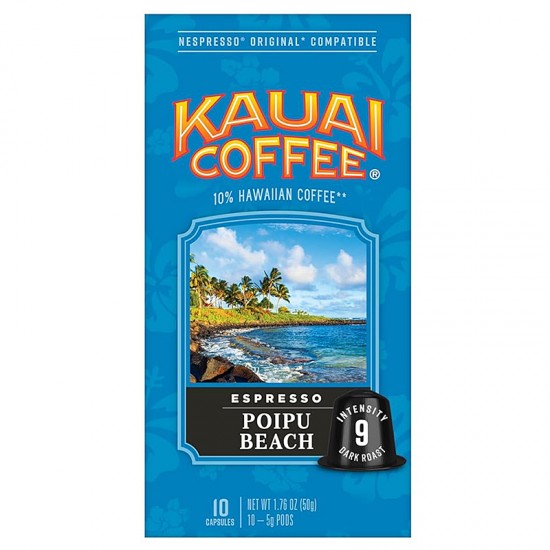 Кофе в капсулах Kauai Coffee Poipu Beach Nespresso (10 шт.)