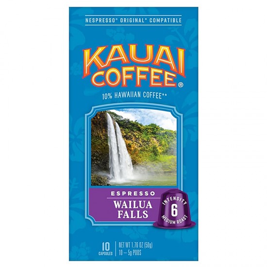 Кофе в капсулах Kauai Coffee Wailua Falls Nespresso (10 шт.)