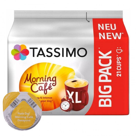 Кофе в капсулах Tassimo Morning Cafe XL Strong & Intense (21 шт.)