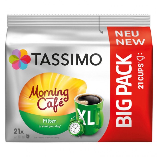 Набор кофе в капсулах Tassimo Morning Cafe XL (63 шт.)