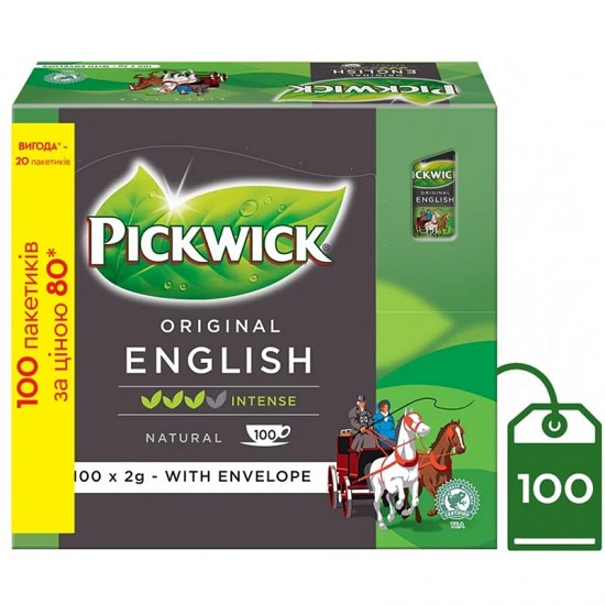 Чай Pickwick English черный 100х2г (8711000028728)