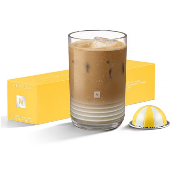 Кофе в капсулах Nespresso Vertuo Sunny Almond Vanilla Over Ice (80 мл, 10 шт.)