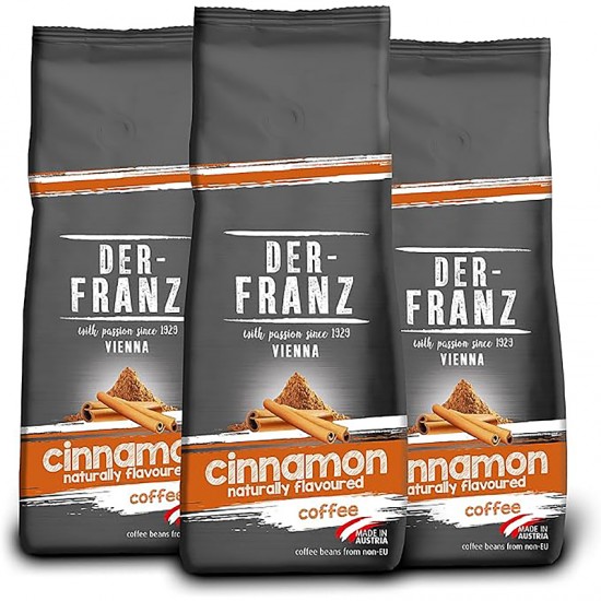 Кава в зернах Der-Franz Cinnamon 500 г