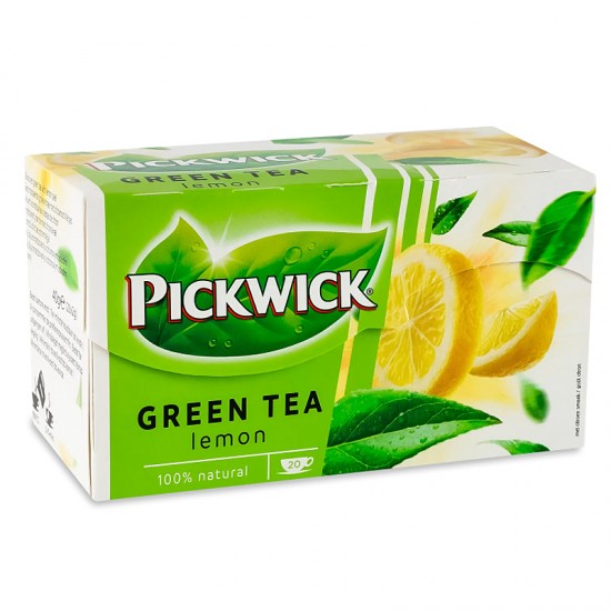 Чай зелений Pickwick з лемонграсом та цедрою лимона 20х1,5г (8711000684191)