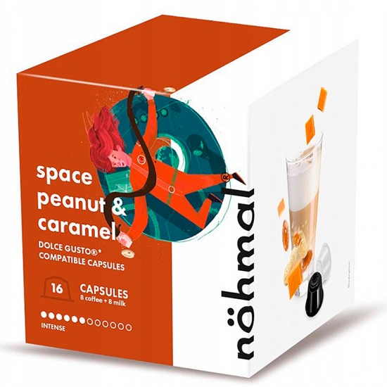 Кава в капсулах Nohmal Dolce Gusto Space Peanut & Caramel (16 шт.)