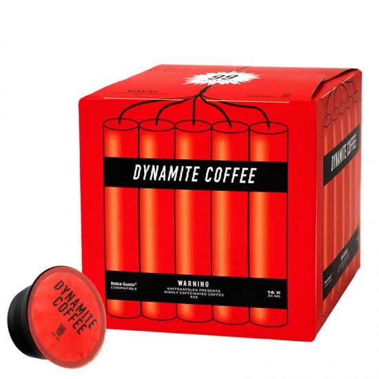 Кофе в капсулах Kaffekapslen Dolce Gusto Dynamite Coffee (10 шт.)