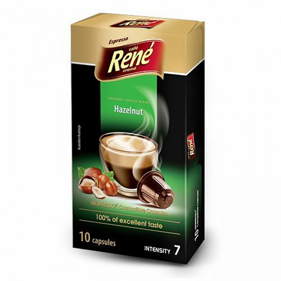 Кофе в капсулах Cafe Rene Hazelnut (10 шт.)