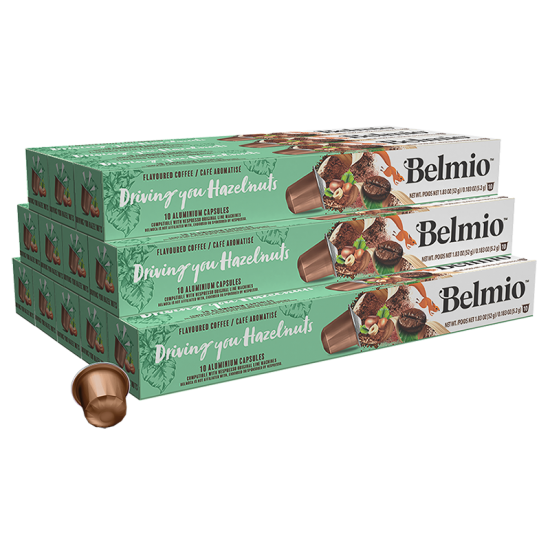 Кава в капсулах Belmio Hazelnut Pack (120 шт.)