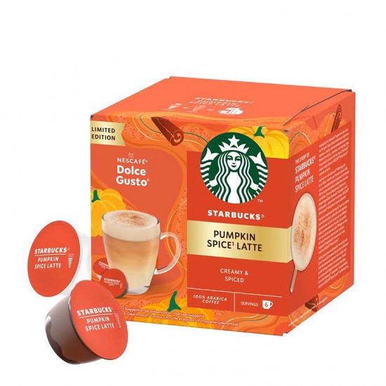 Кава в капсулах Starbucks Dolce Gusto Pumpkin Spice Latte (12 шт.)