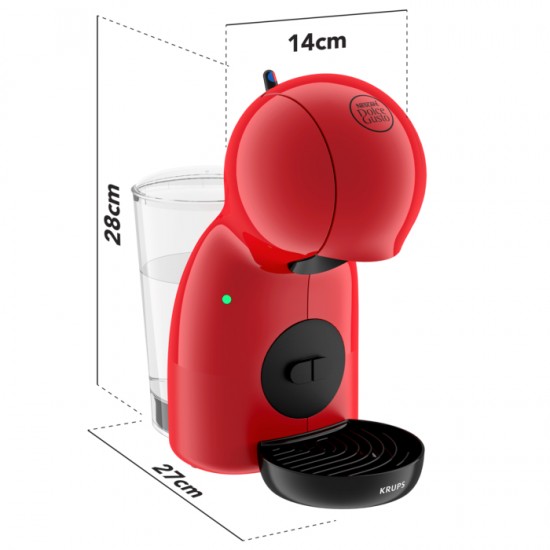 Капсульная кофеварка Krups Dolce Gusto Piccolo XS KP1A3510 Red