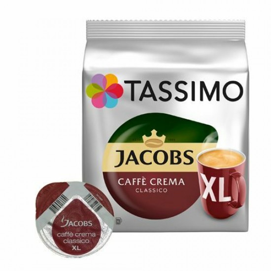 Кофе в капсулах Tassimo Jacobs Caffe Crema Classico XL (16 шт)