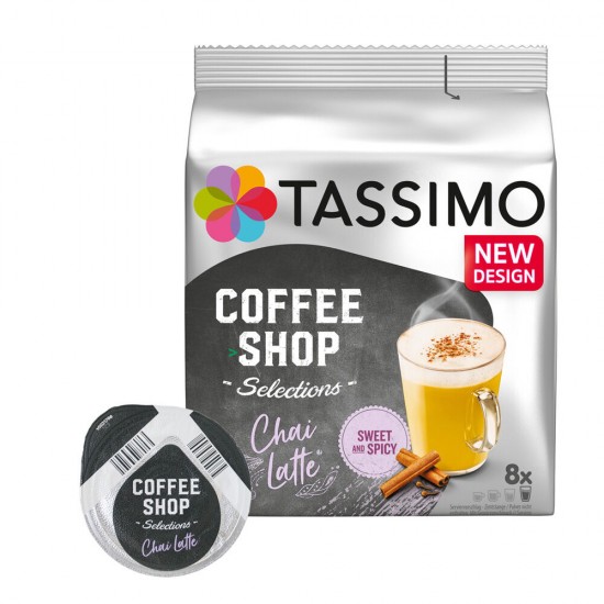 Чай з молоком у капсулах Tassimo Coffee Shop Chai Latte (8 шт)