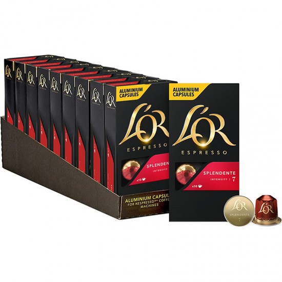 Кава в капсулах L'or Splendente Pack (100 шт.)