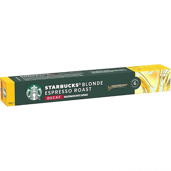 Кофе в капсулах Starbucks Nespresso Blonde Espresso Roast Decaf (10 шт.)