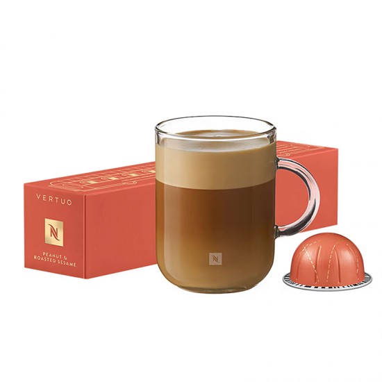 Кава в капсулах Nespresso Vertuo Peanut and Roasted Sesame Flavour (230 мл, 10 шт.)