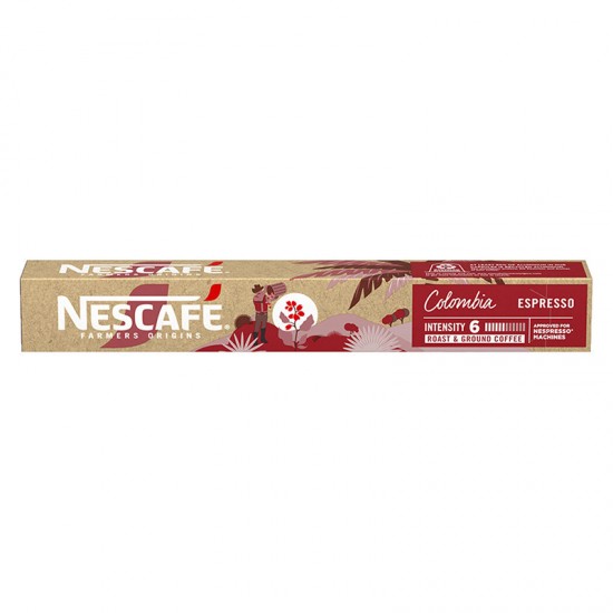 Кофе в капсулах Nescafe Farmers Origin Colombia (10 шт.)