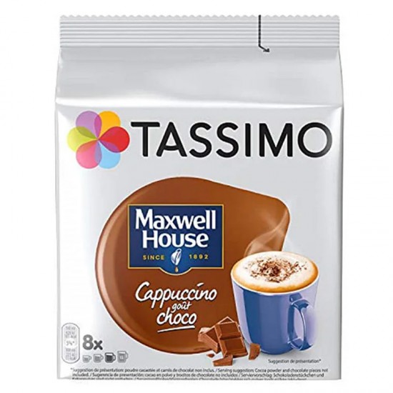 Кава в капсулах Tassimo Maxwell House Cappuccino Choco (8 шт)