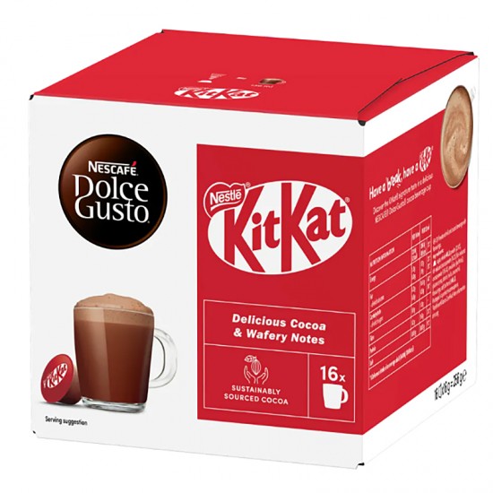 Горячий шоколад в капсулах Nescafe Dolce Gusto KitKat (16 шт.)