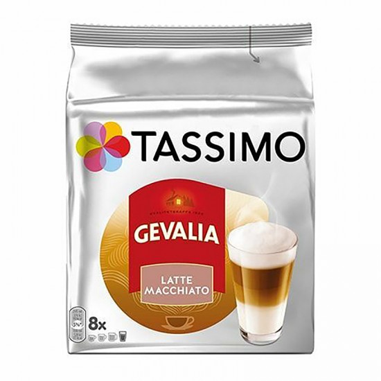 Кава в капсулах Tassimo Gevalia Latte Macchiato (8 шт)