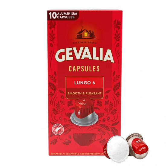 Кофе в капсулах Gevalia Lungo Classico (10 шт.)