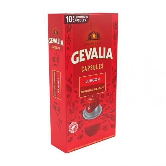 Кофе в капсулах Gevalia Lungo Classico (10 шт.)