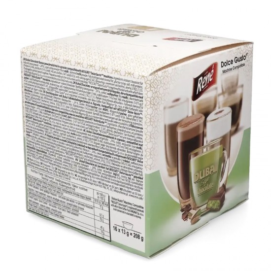Горячий шоколад в капсулах Cafe Rene Dolce Gusto Dubai Style Chocolate (16 шт.)