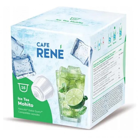 Чай в капсулах Cafe Rene Dolce Gusto Ice Tea Mohito (16 шт.)