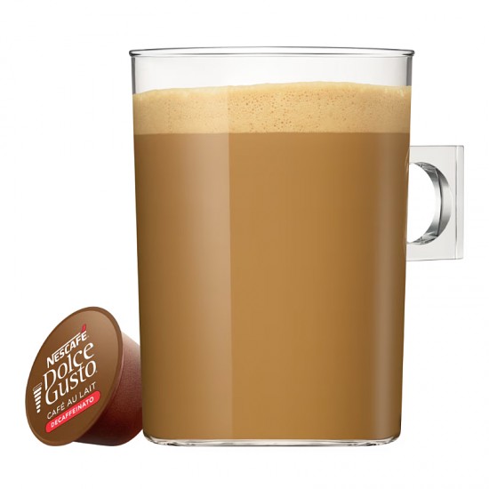 Кофе в капсулах Nescafe Dolce Gusto Cafe Au Lait Decaffeinato (16 шт.)