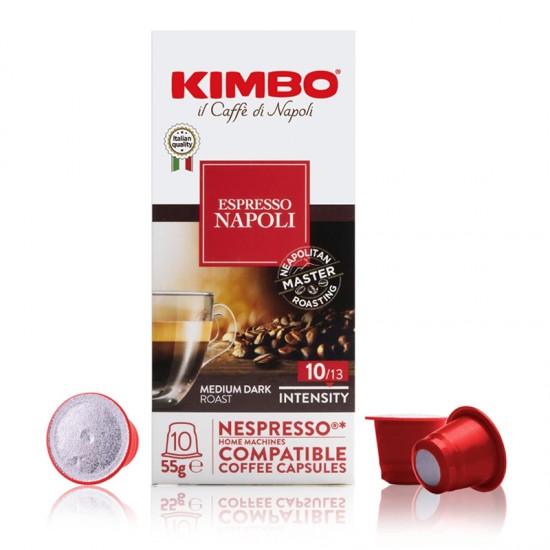 Кофе в капсулах Kimbo Napoli Nespresso (10 шт.)