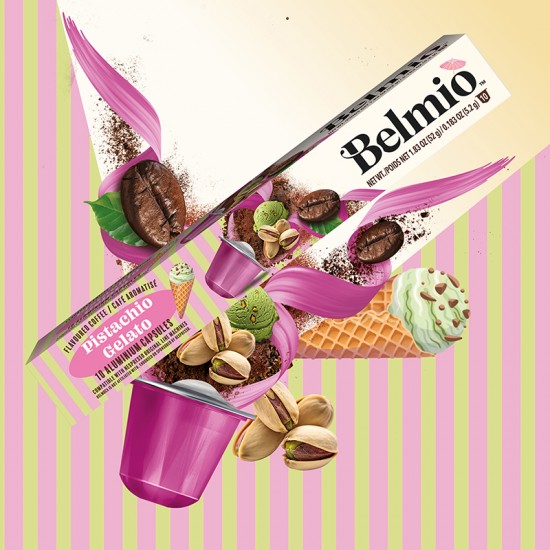 Кава в капсулах Belmio Pistachio Gelato (10 шт.)