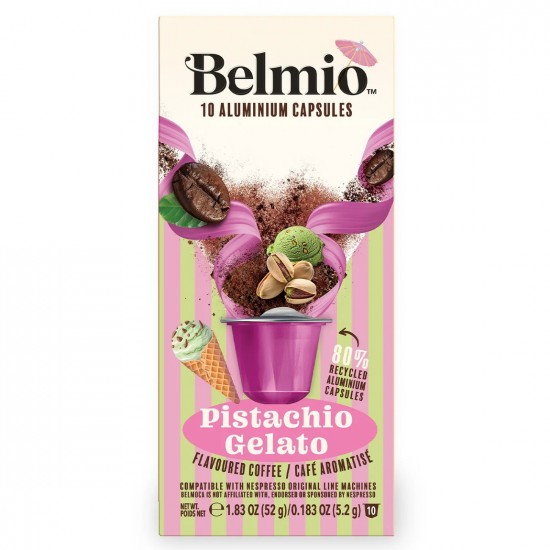 Кава в капсулах Belmio Pistachio Gelato (10 шт.)