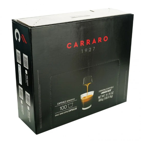 Кофе в капсулах Carraro Lavazza Blue Crema Espresso (100 шт.)