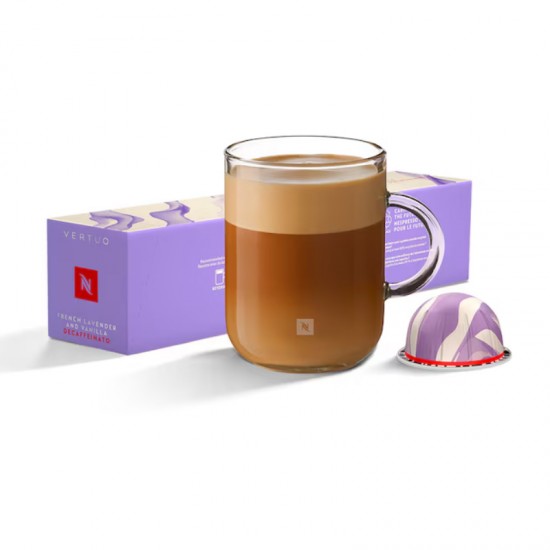 Кофе в капсулах Nespresso Vertuo French Lavender and Vanilla Decaffeinato (230 мл, 10 шт.)
