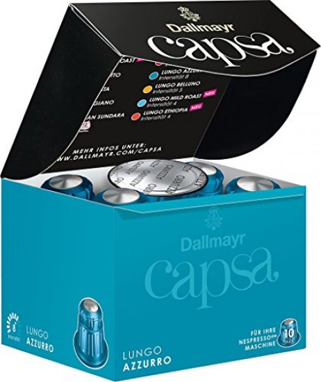 Кофе в капсулах Dallmayr Capsa Lungo Azzurro (39 шт.)