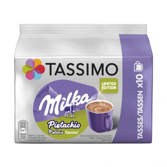 Горячий шоколад в капсулах Tassimo Milka Pistachio (10 шт)