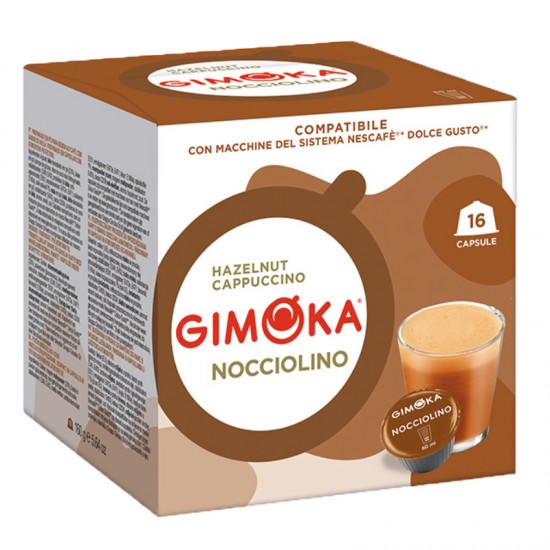 Кофе в капсулах Gimoka Dolce Gusto Nocciolino (16 шт.)