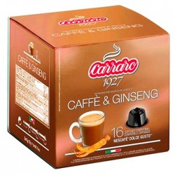Напиток в капсулах Carraro Caffè & Ginseng Dolce Gusto (16 шт.)