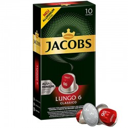 Кофе в капсулах Jacobs Lungo 6 Classico (10 шт.)