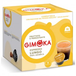 Кофе в капсулах Gimoka Dolce Gusto Lungo (16 шт.)
