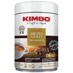 Кофе молотый Kimbo Aroma Gold 100% Arabica 250 г, ж/б
