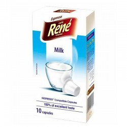 Молоко в капсулах Cafe Rene Milk Nespresso (10 шт.)