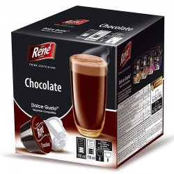 Горячий шоколад в капсулах Cafe Rene Dolce Gusto Chocolate (16 шт.)